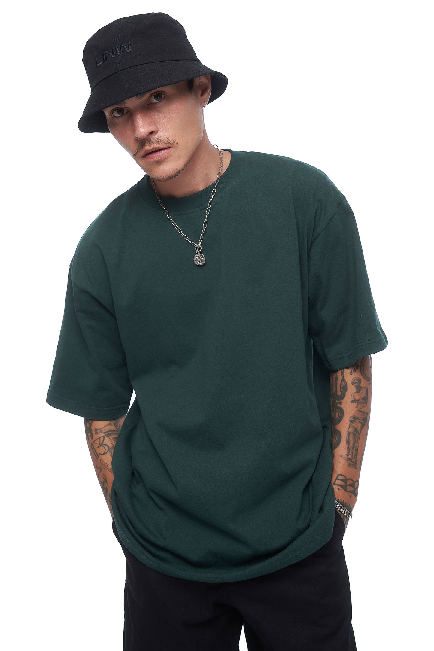 Essential Box Tee - Forrest