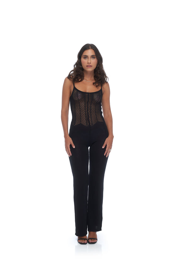Load image into Gallery viewer, Stanza Knit Jumpsuit
