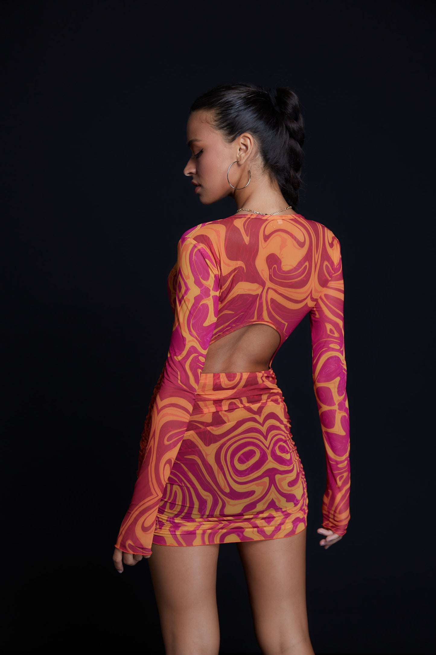 Misha Dress- Fire