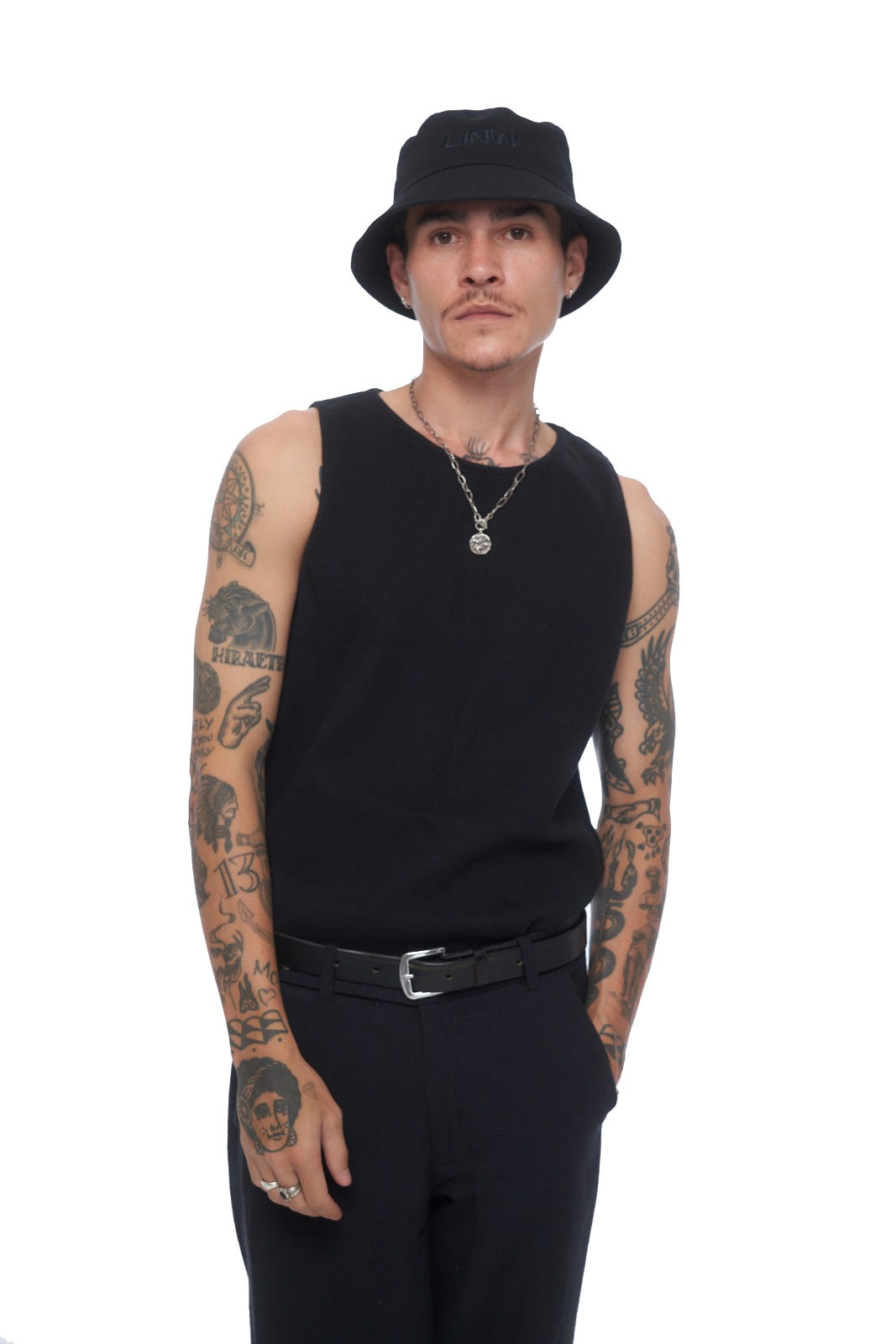 Load image into Gallery viewer, Essential Ribbed Singlet - Black
