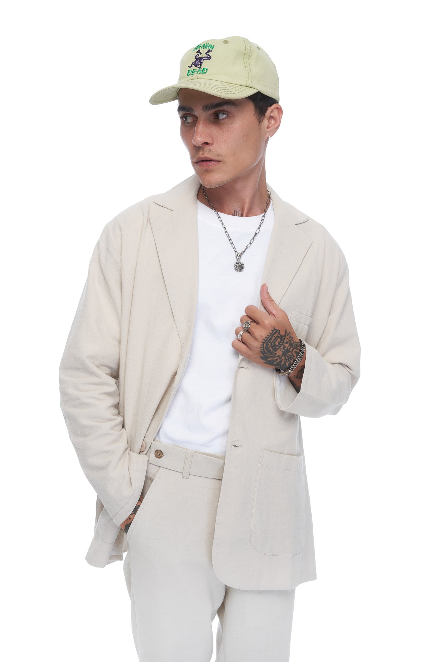 Lost In Nowhere Blazer Seaside OS Blazer - Beige Seaside OS Blazer - Beige