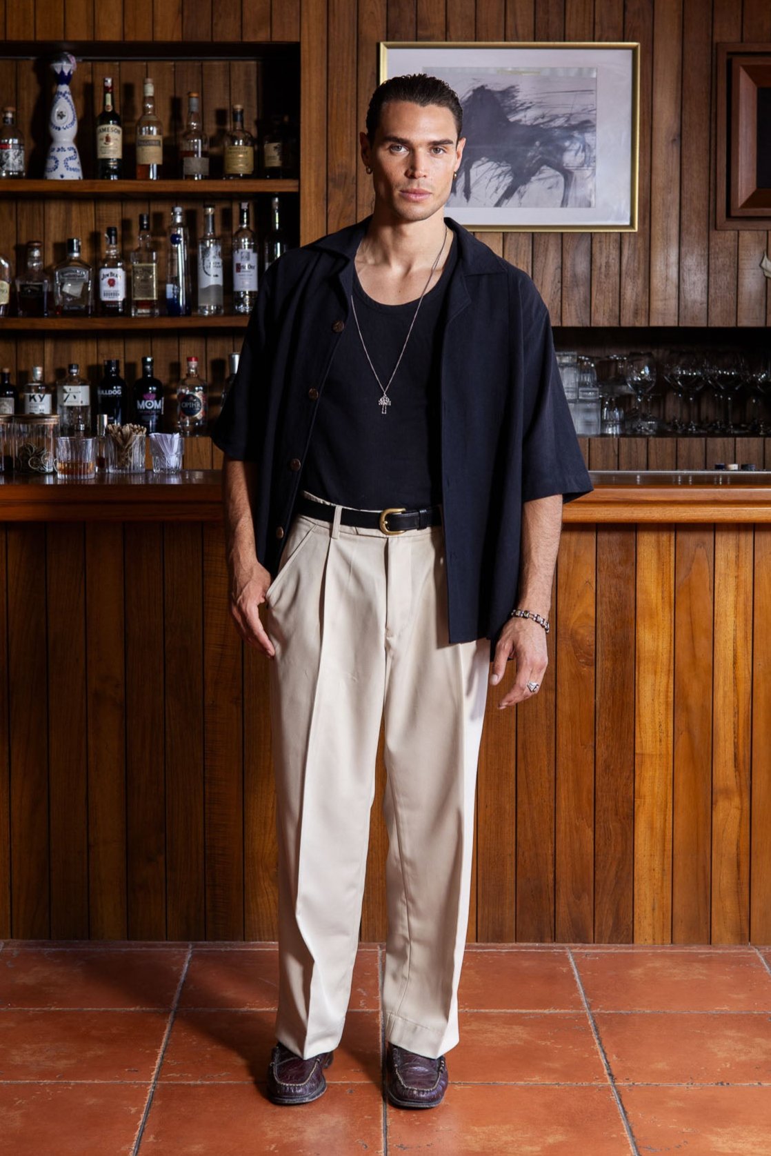 Lost In Nowhere Pants Seseh Pleated Pant - Beige Seseh Pleated Pant - Beige