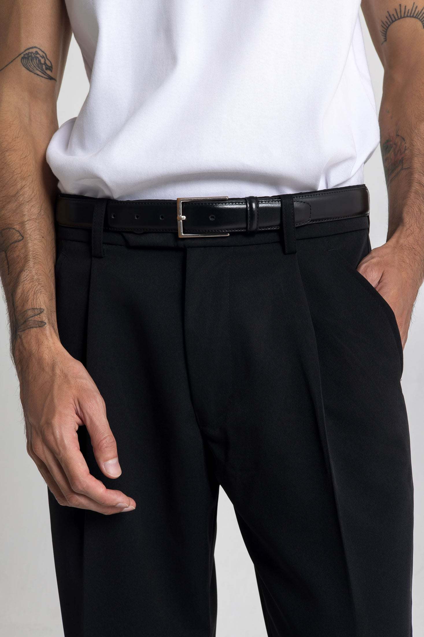 Seseh Pleated Pant - Black – LINW