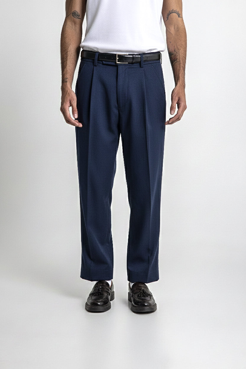 Lost In Nowhere Pants Seseh Pleated Pant - Navy Seseh Pleated Pant - Navy