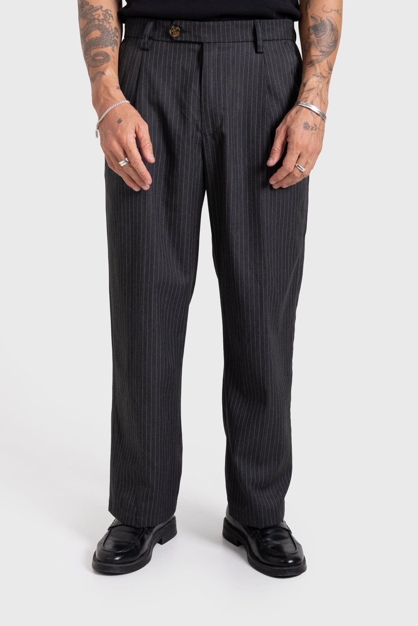 Lost In Nowhere Pants Seseh Pleated Pant - Pinstripe Seseh Pleated Pant - Pinstripe