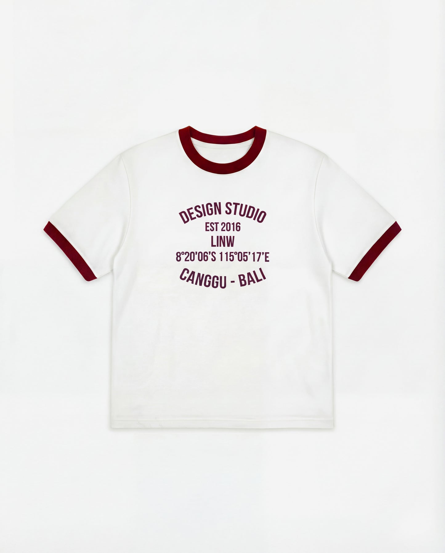 Lost In Nowhere Tee Shirt Design Studio Tee  - White/Red Design Studio Tee  - White/Red