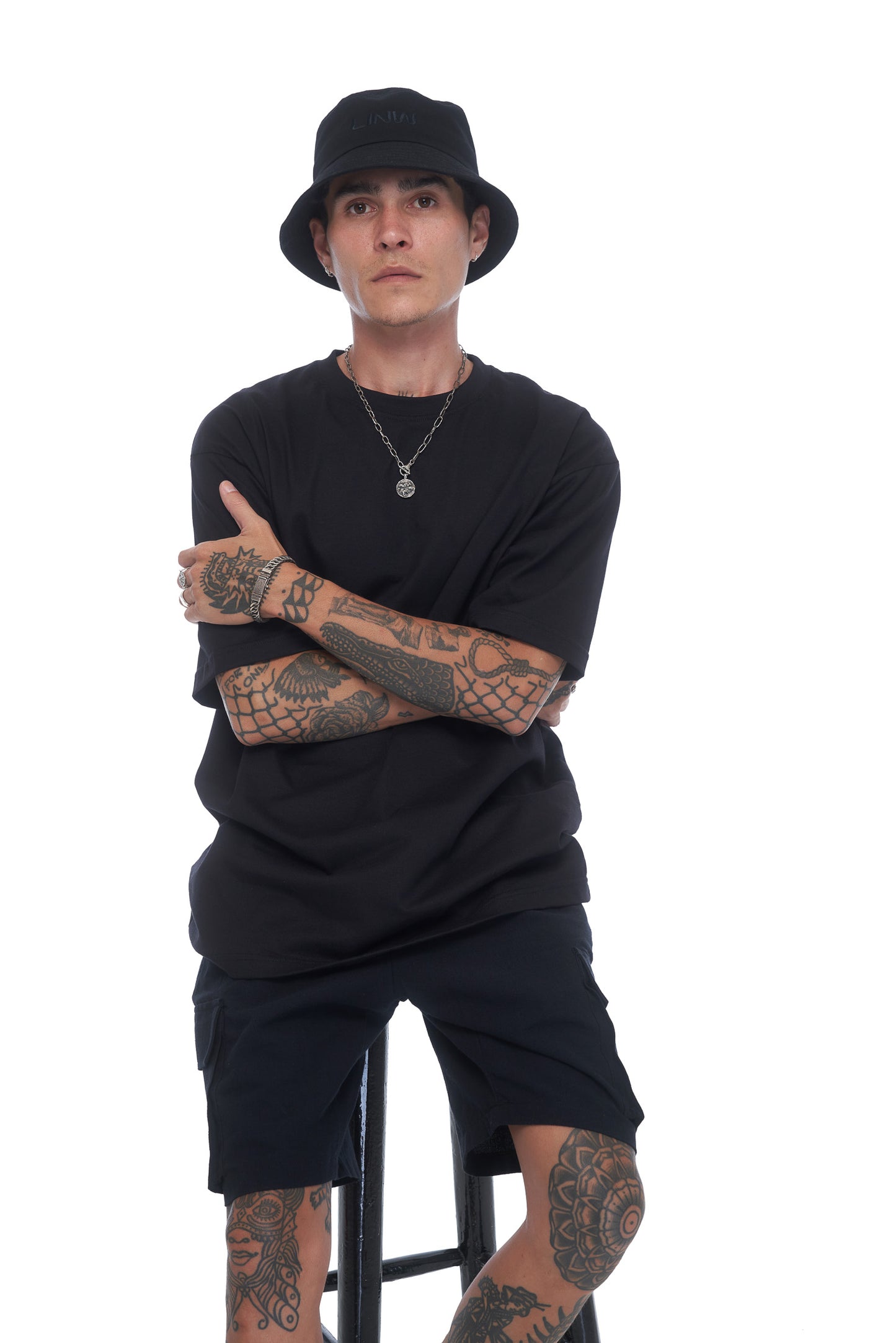 Lost In Nowhere Tee Shirt Essential Box Tee - Black Essential Box Tee - Black