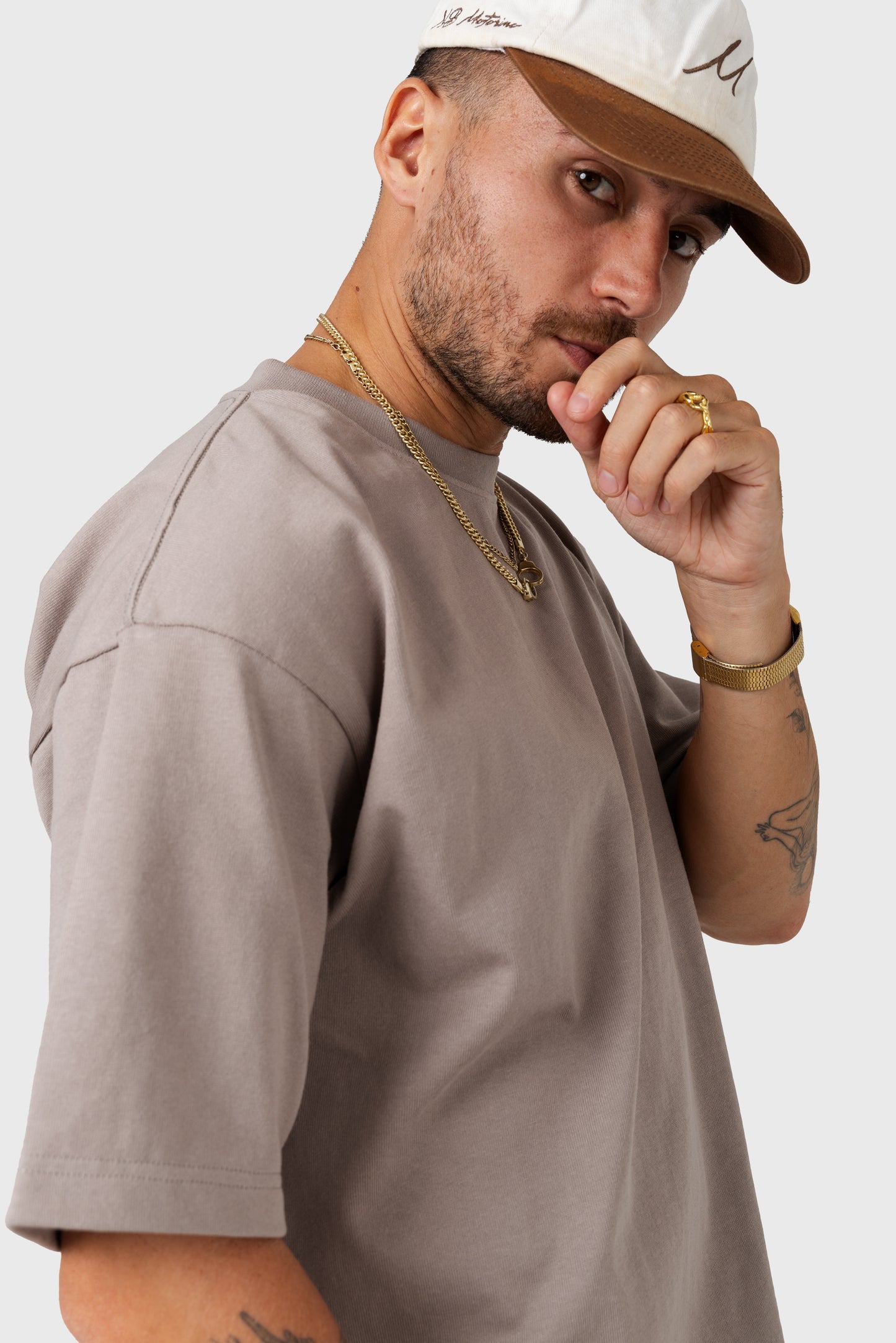 Lost In Nowhere Tee Shirt Essential Box Tee - Grey Essential Box Tee - Grey