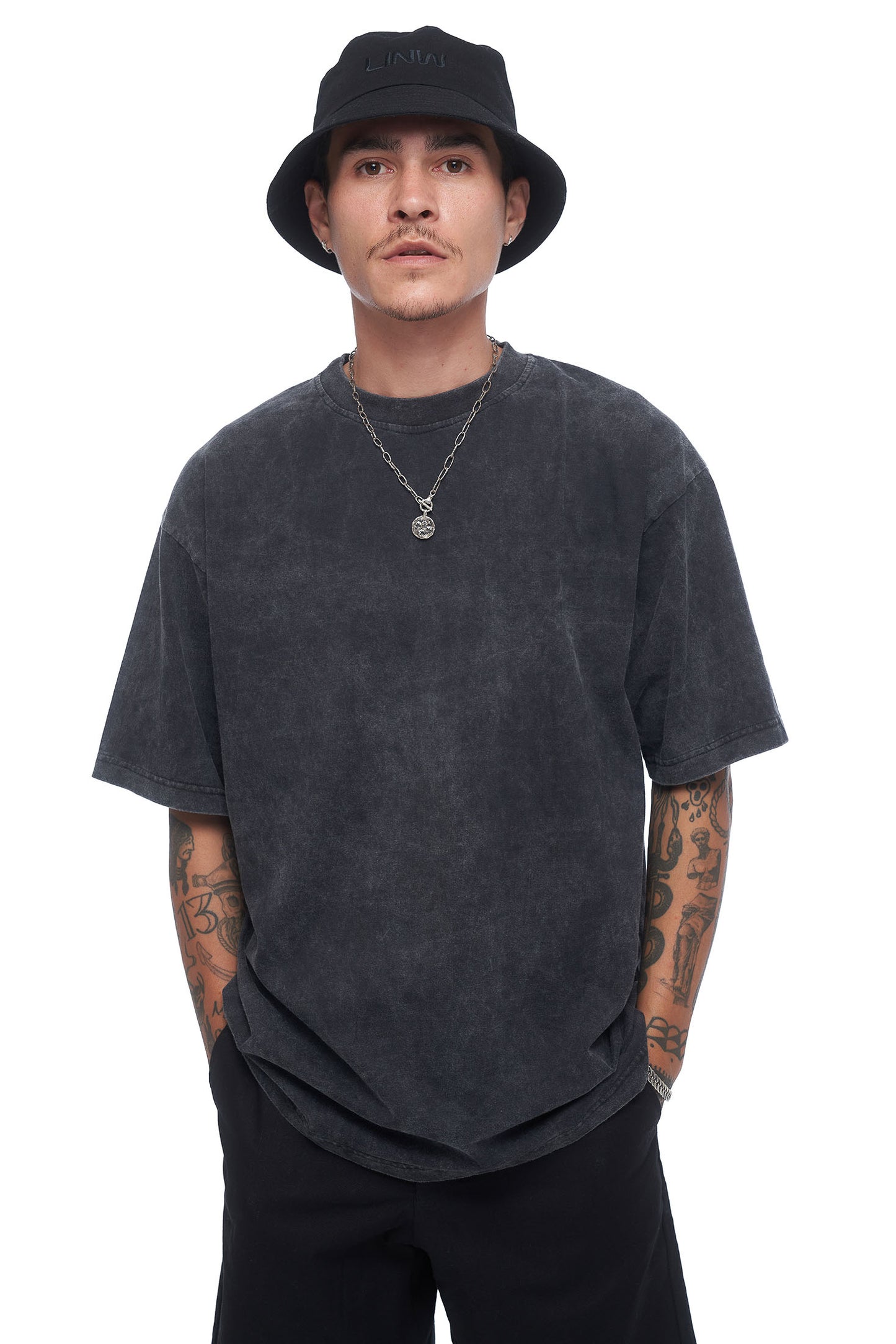 Lost In Nowhere Tee Shirt Essential Box Tee - Stone Wash Essential Box Tee - Stone Wash