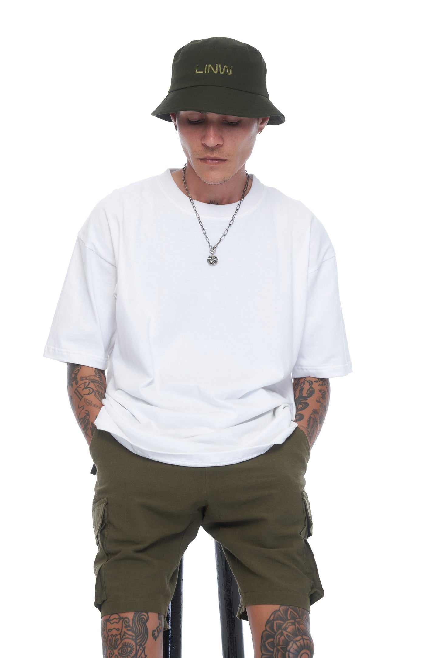 Lost In Nowhere Tee Shirt Essential Box Tee - White Essential Box Tee - White