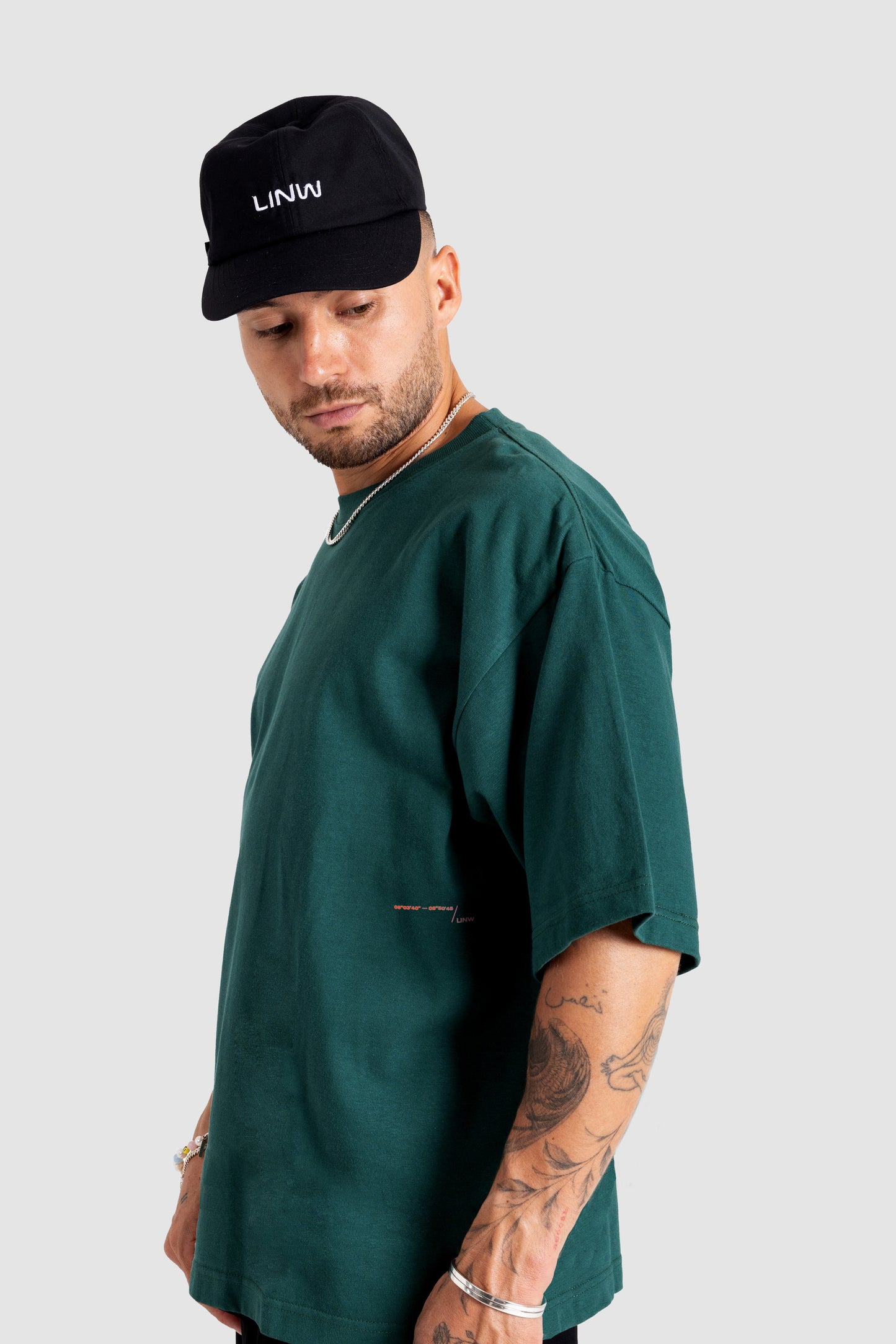 Lost In Nowhere Tee Shirt LINW Classic Box Tee - Forrest LINW Classic Box Tee - Forrest