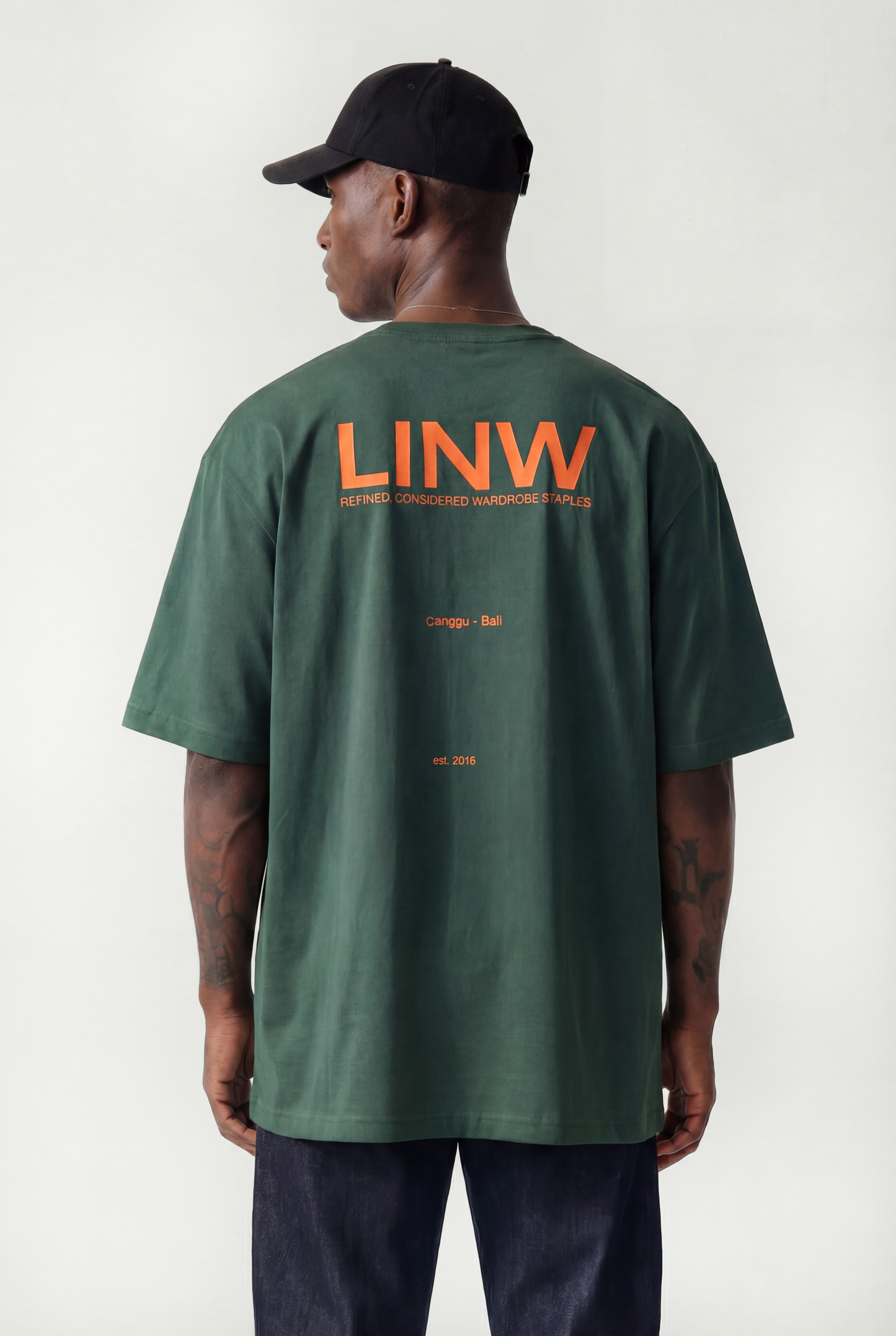 Lost In Nowhere Tee Shirt LINW Classic Box Tee - Forrest LINW Classic Box Tee - Forrest