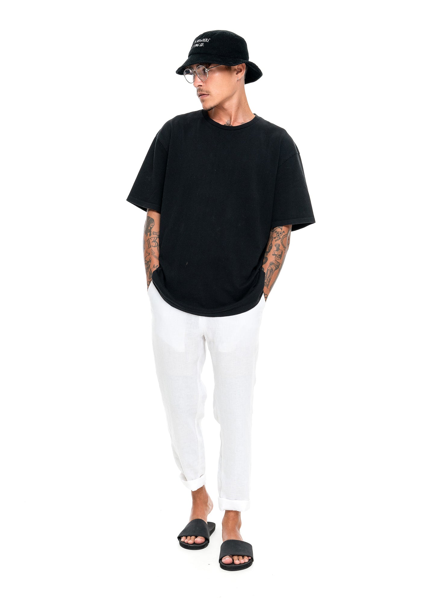 Load image into Gallery viewer, Waiheke Linen Pant - White
