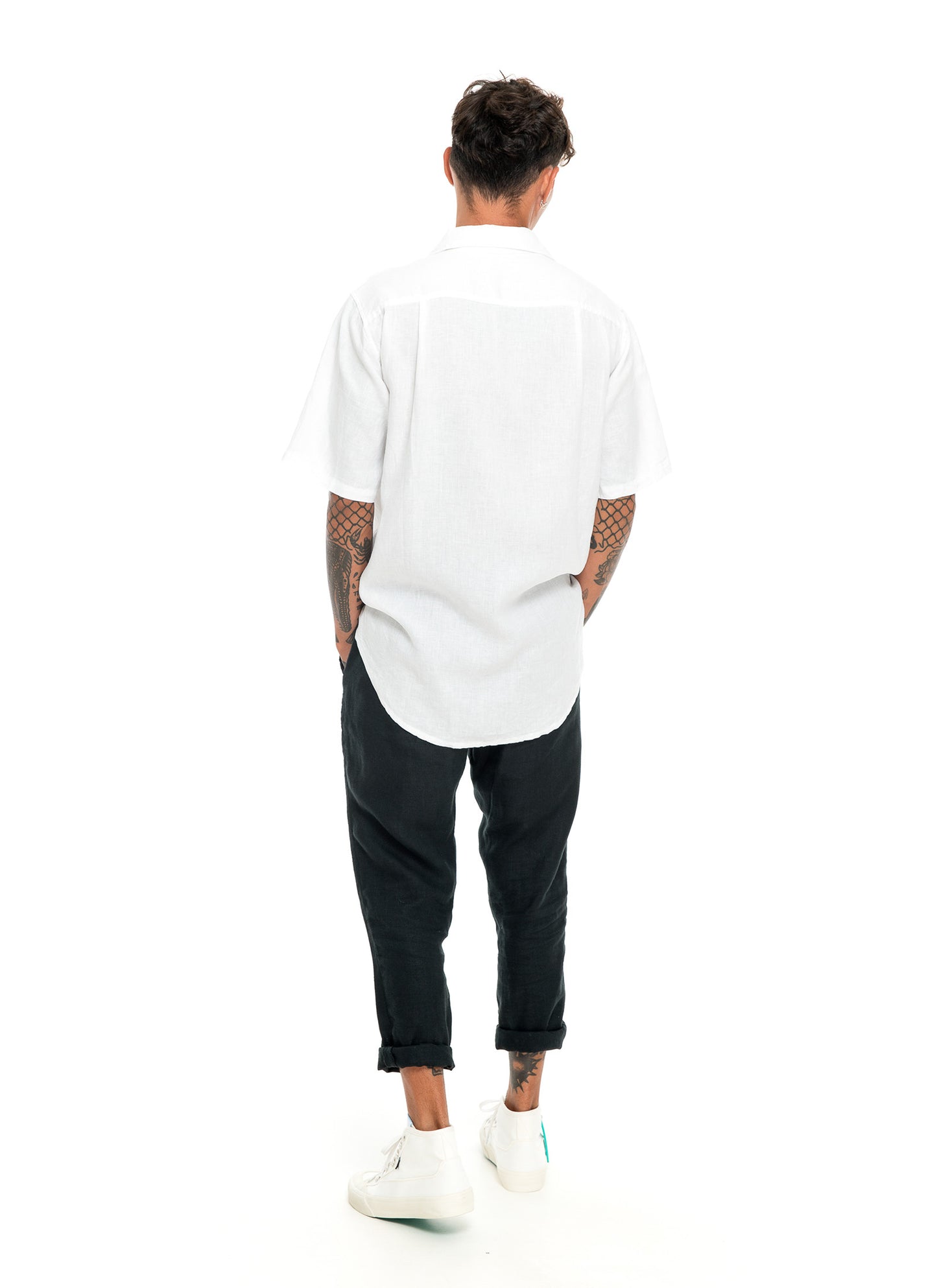 Seaside Linen - Nusa White SS