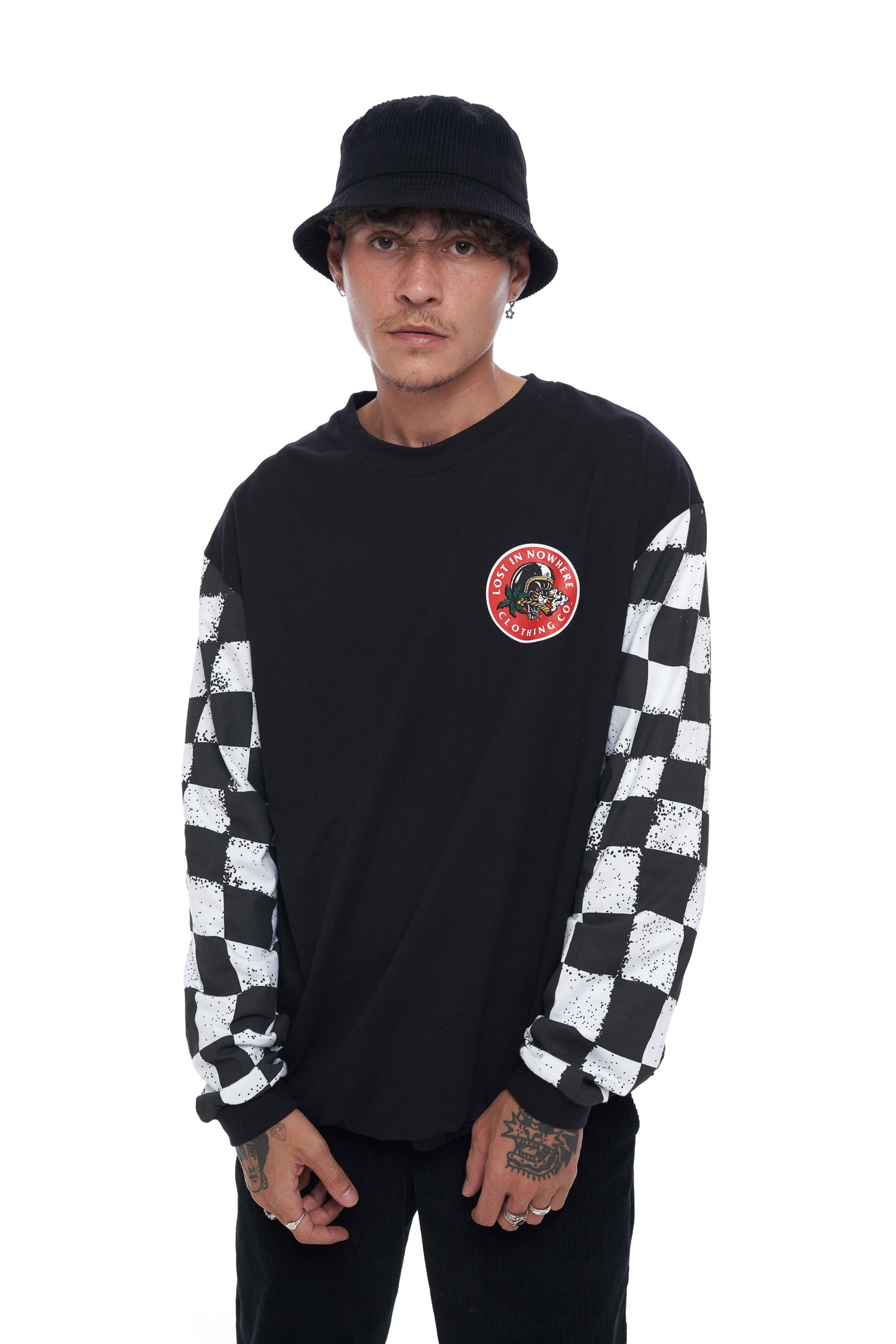 Load image into Gallery viewer, Checkered Flag - Longsleeve
