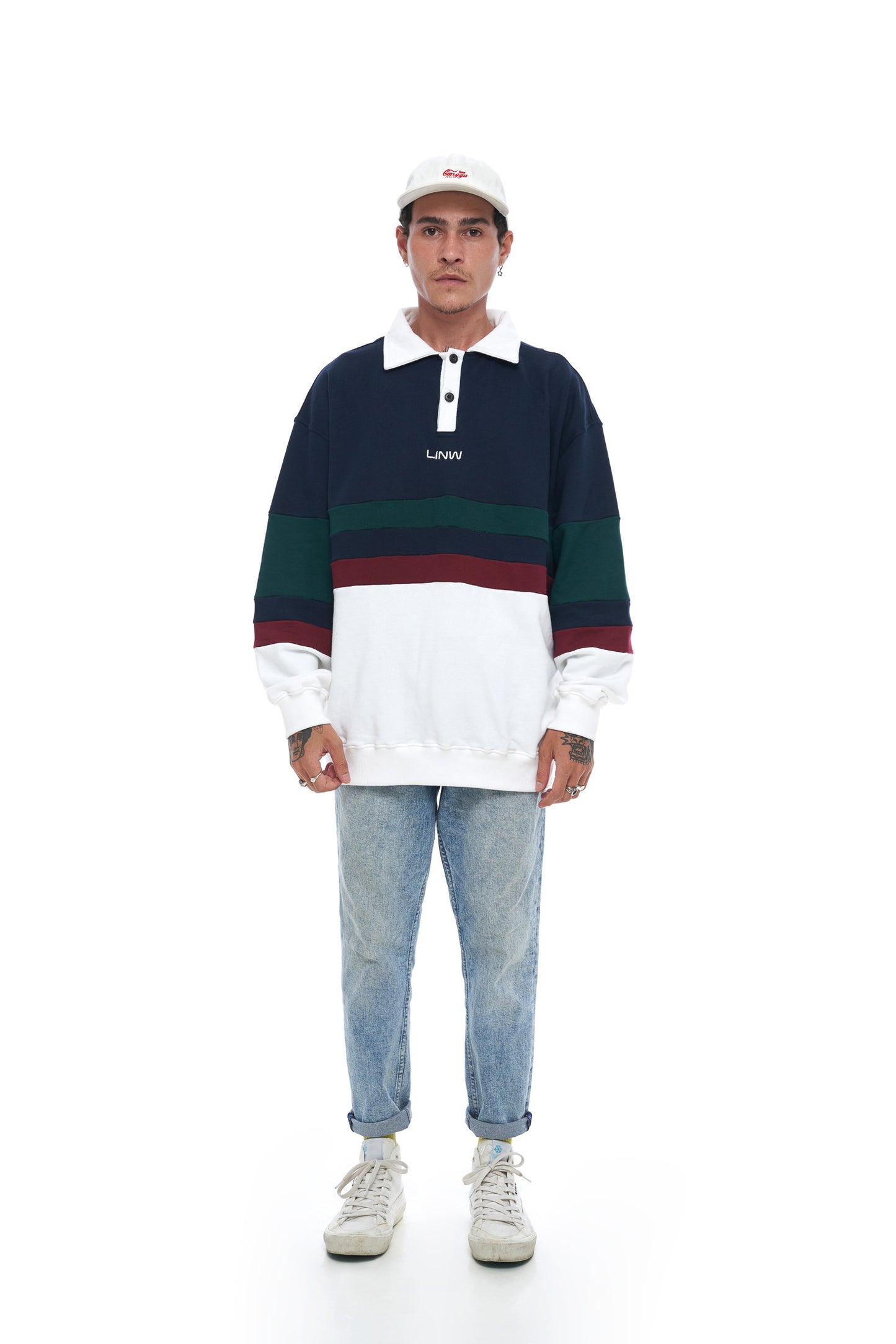 Load image into Gallery viewer, LIN Footy Sweater - Blue
