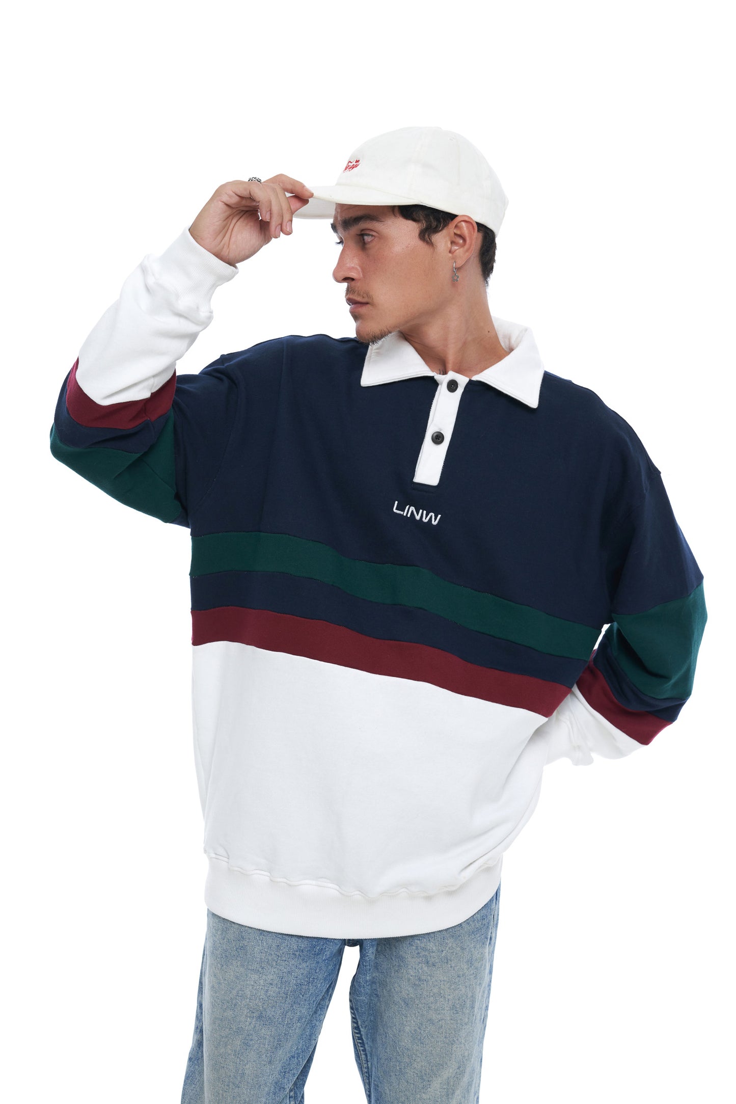 Load image into Gallery viewer, LIN Footy Sweater - Blue
