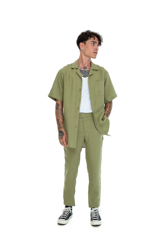 Seaside Linen - Olive SS