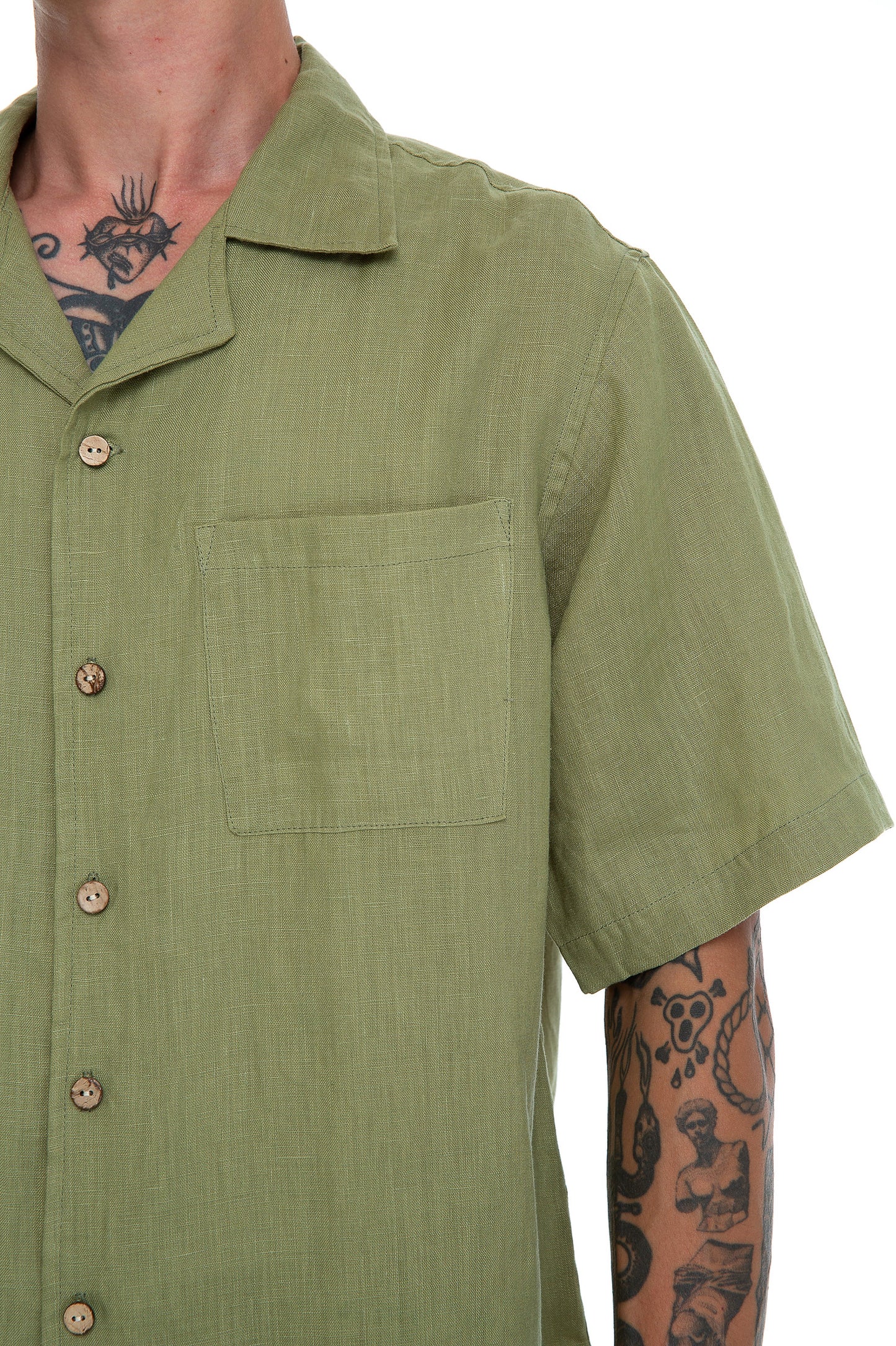 Seaside Linen - Olive SS