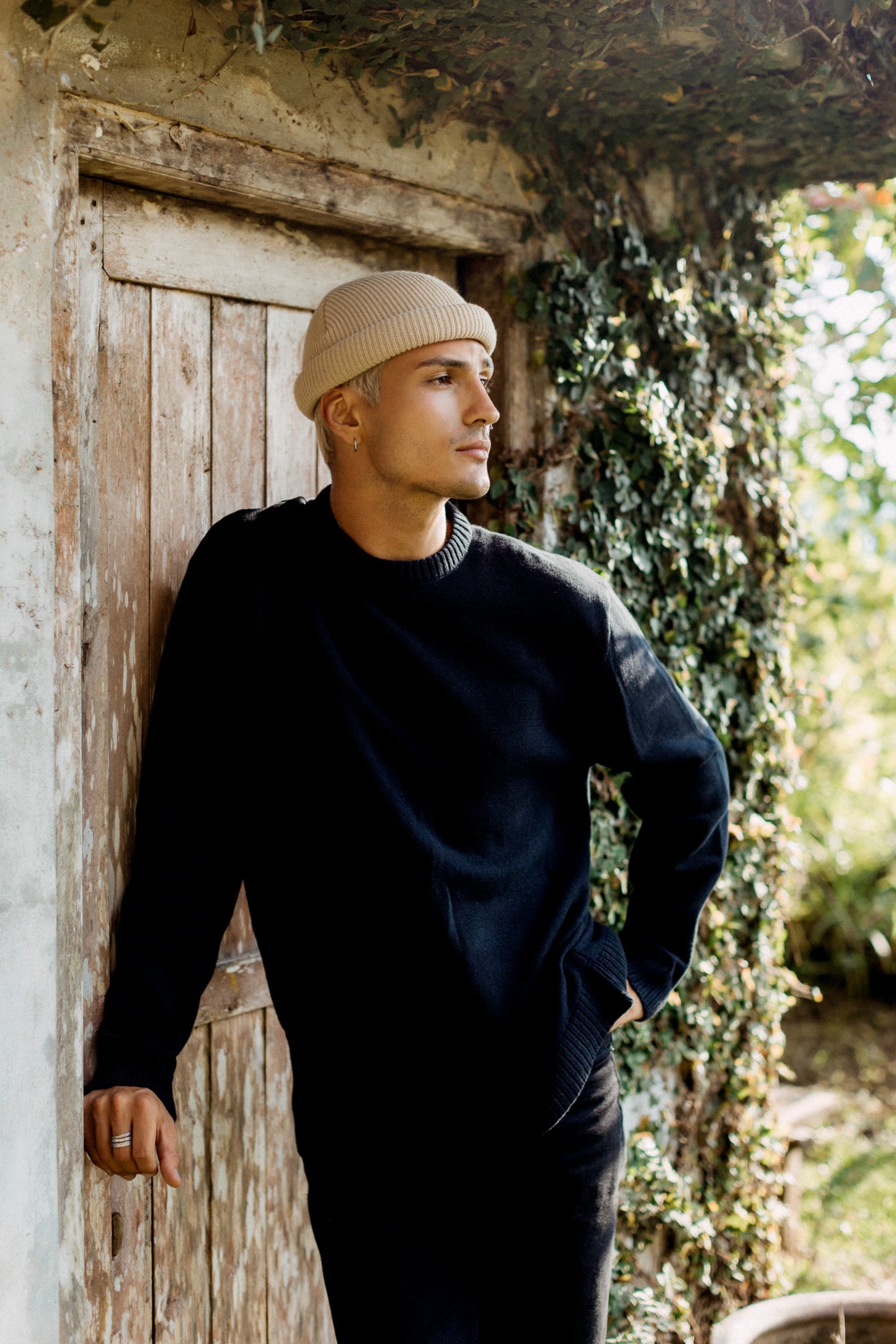 Lost In Nowhere Russell Knit Sweater - Black Russell Knit Sweater - Black